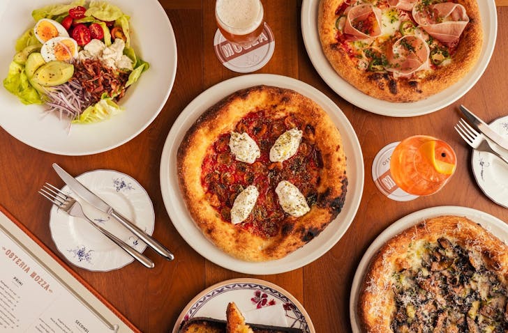 Pizza from Osteria Mozza