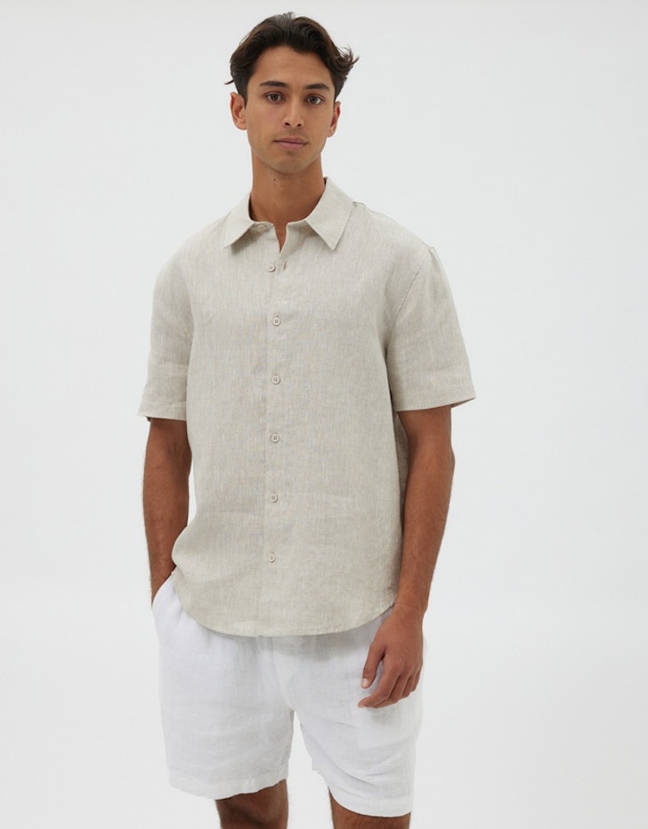 Euro Resort Linen SS Shirt