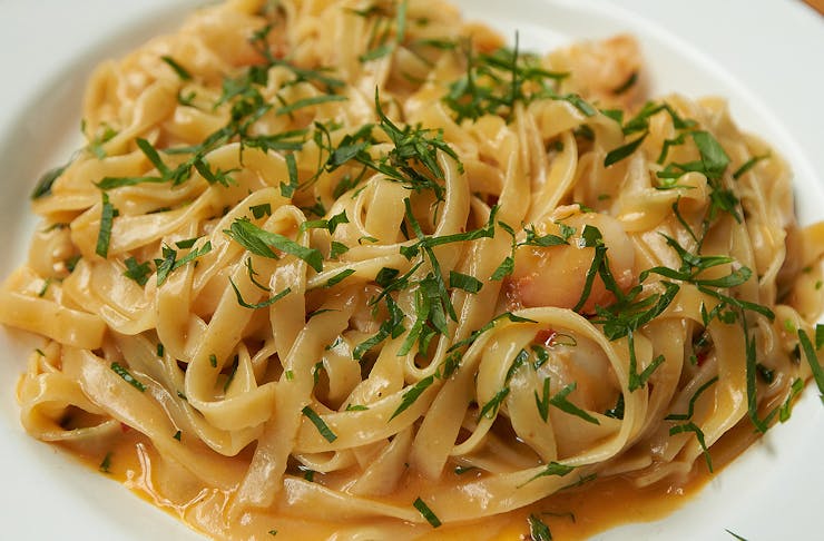A delicious pasta dish from Pici