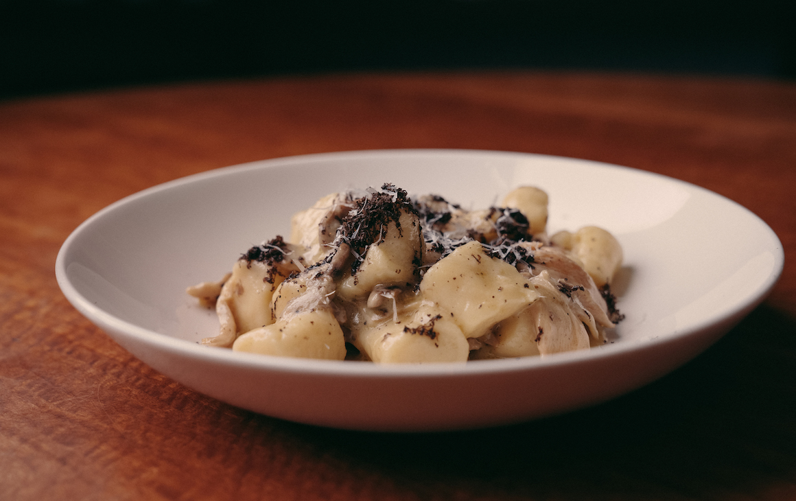 A bowl of truffle gnocchi from POST