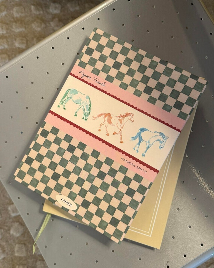 Papier Paper Trails Hardback Lined Notebook