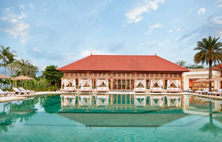 The adults only pool at Paradisus By Meliá Bali