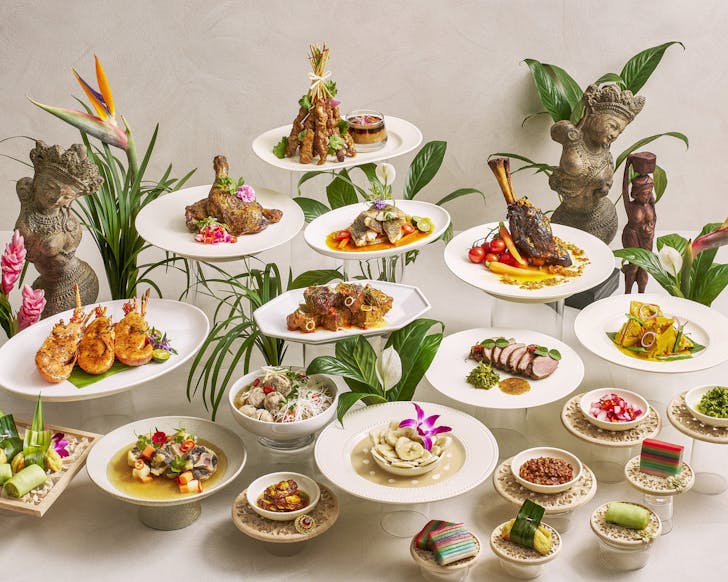 Buffet offering from Peppermint at PARKROYAL COLLECTION Marina Bay, Singapore