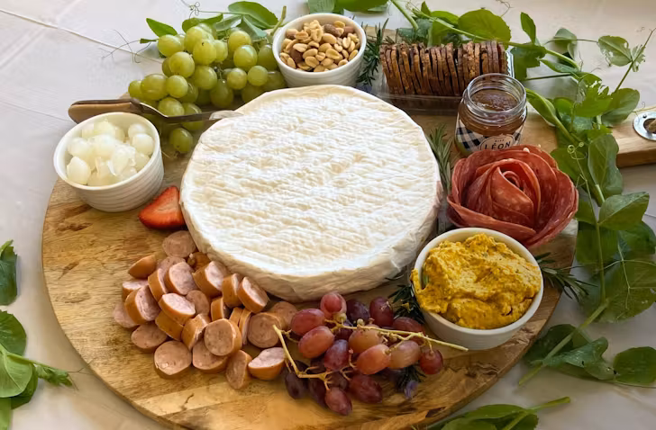 Cheese board.