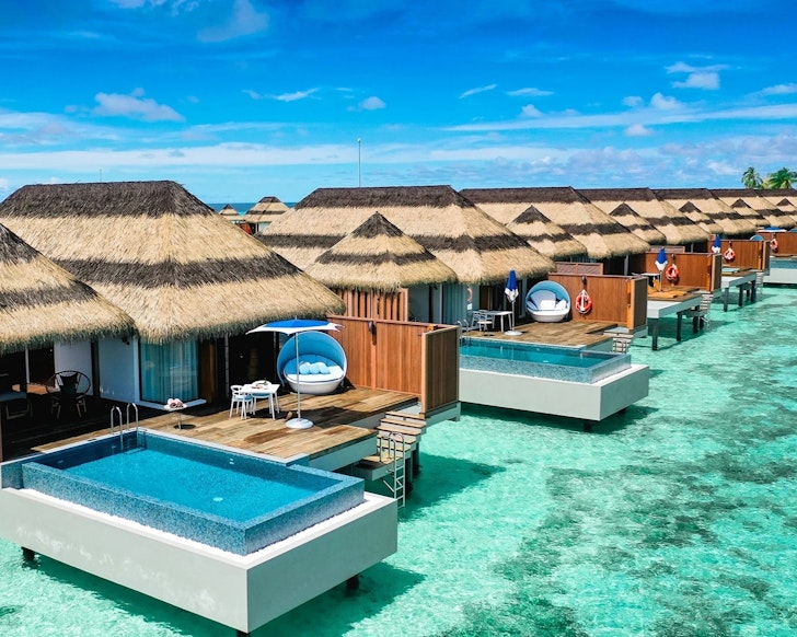 Exterior view of Pullman Maldives Maamutaa