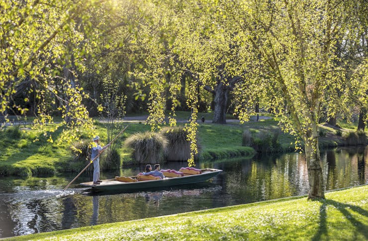 Punting on the river Avon, Graeme Murray
