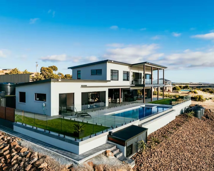 An exterior view of Pure Heaven one of the best kid-friendly Airbnbs in Australia