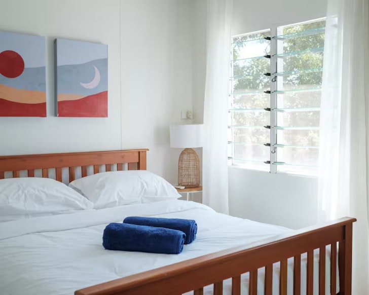 The bedroom at Quaint Roof Apartment Nadi