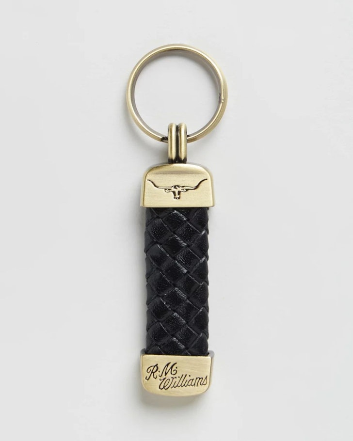 R.M Williams Plaited Key Ring one of the best father's day gifts