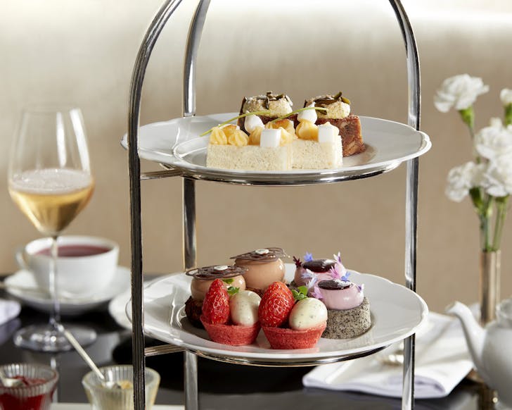 High tea from The Grand Lobby at Raffles Hotel Singapore