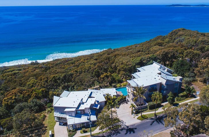 rainbow beach ocean palms resort