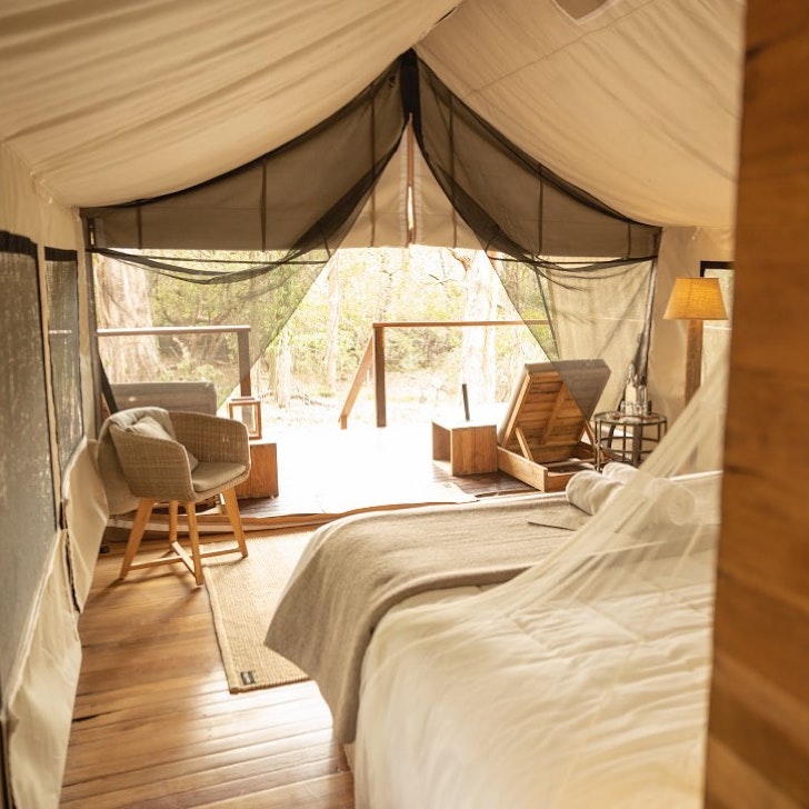 RedBalloon’s Luxury Glamping With Private Spa In The Hunter Valley