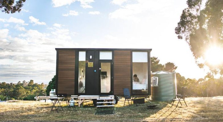 Red Balloon, 1 Night Stay Tiny Divine Farmstay - Central Highlands, Tasmania