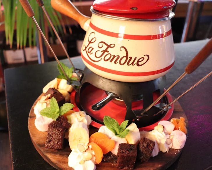 The famous fondue at Retropolitan Social. 