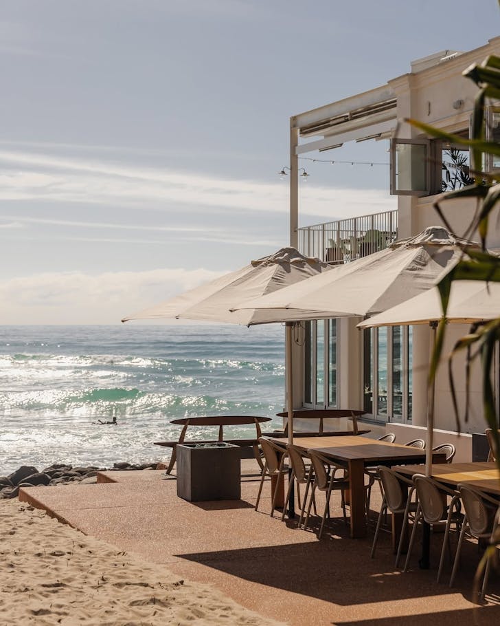 Seating on beach
