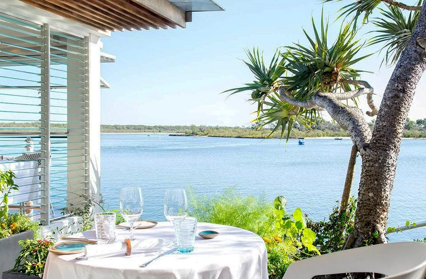 river views from a noosa restaurant