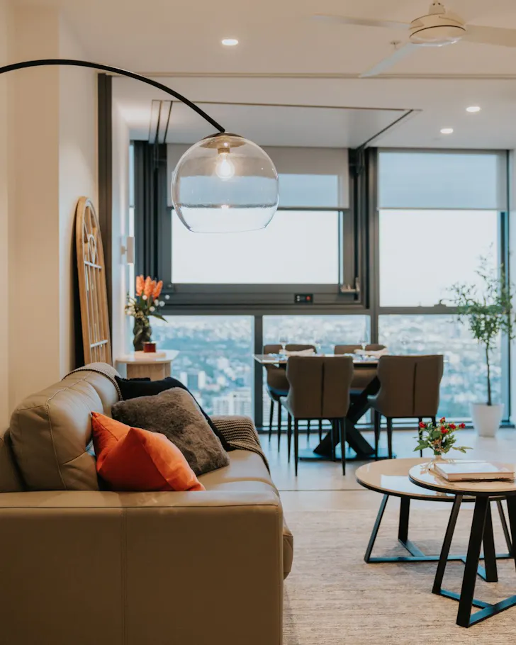 The river view from River Panorama At Queen’s Wharf best Brisbane Airbnbs