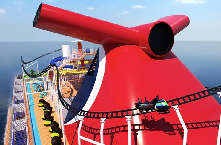 The World’s First Rollercoaster Cruise Ship Is Coming In 2020