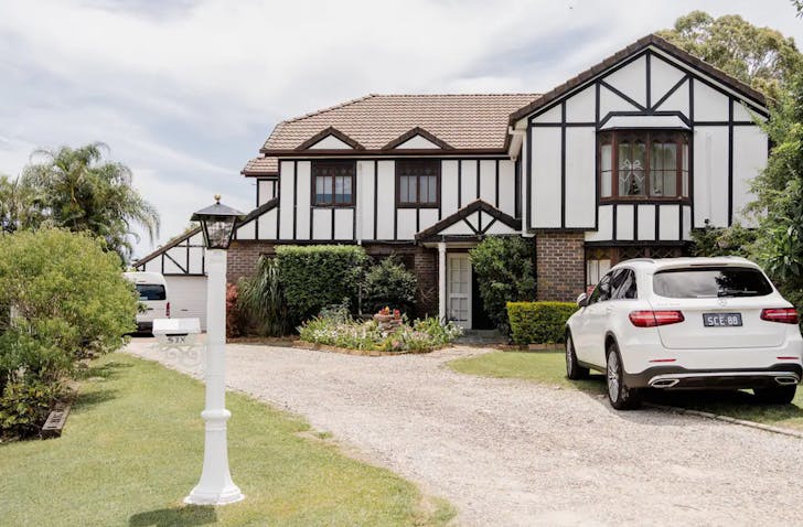 european style house
