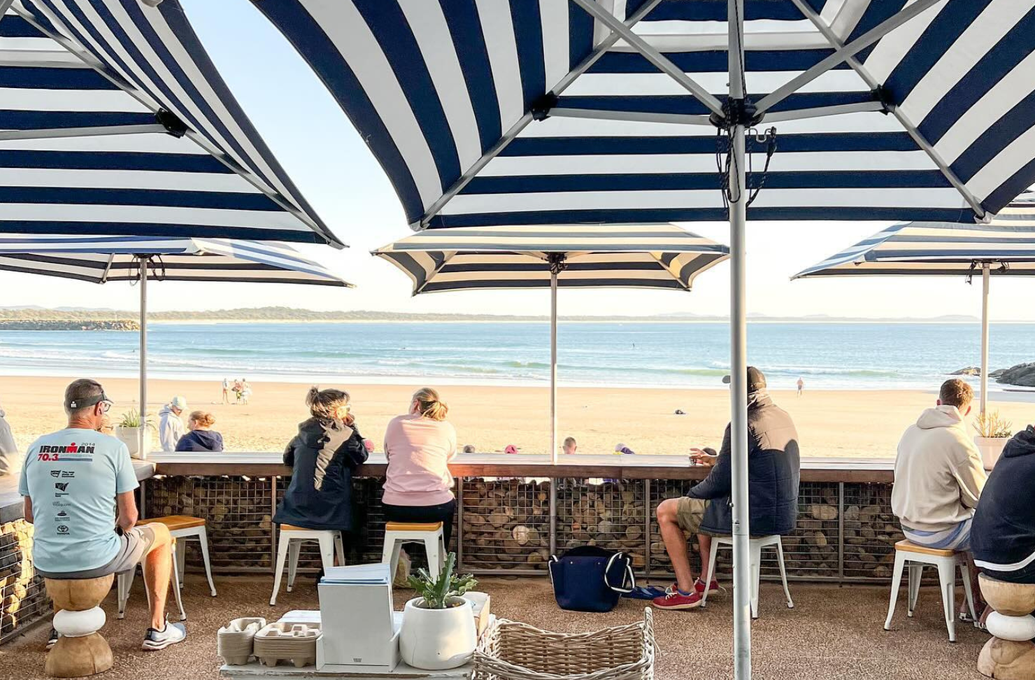 view from kiosk