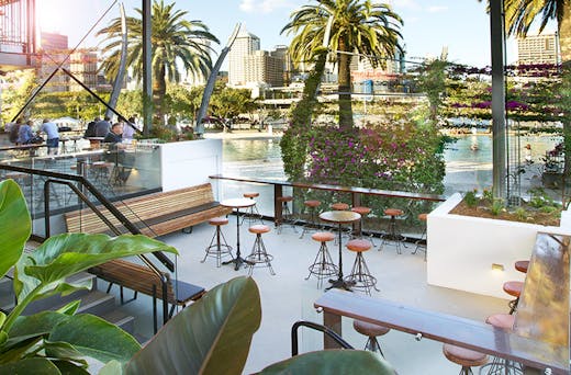 beer garden menu southbank