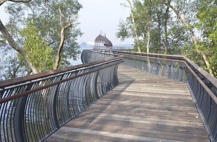 Trail at Sungei Buloh Wetland Reserve