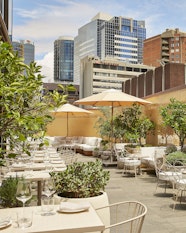 Urban Outdoor Restaurant