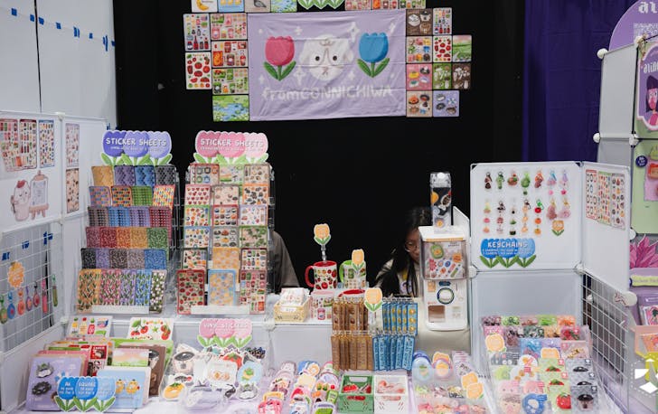 Row of collectibles