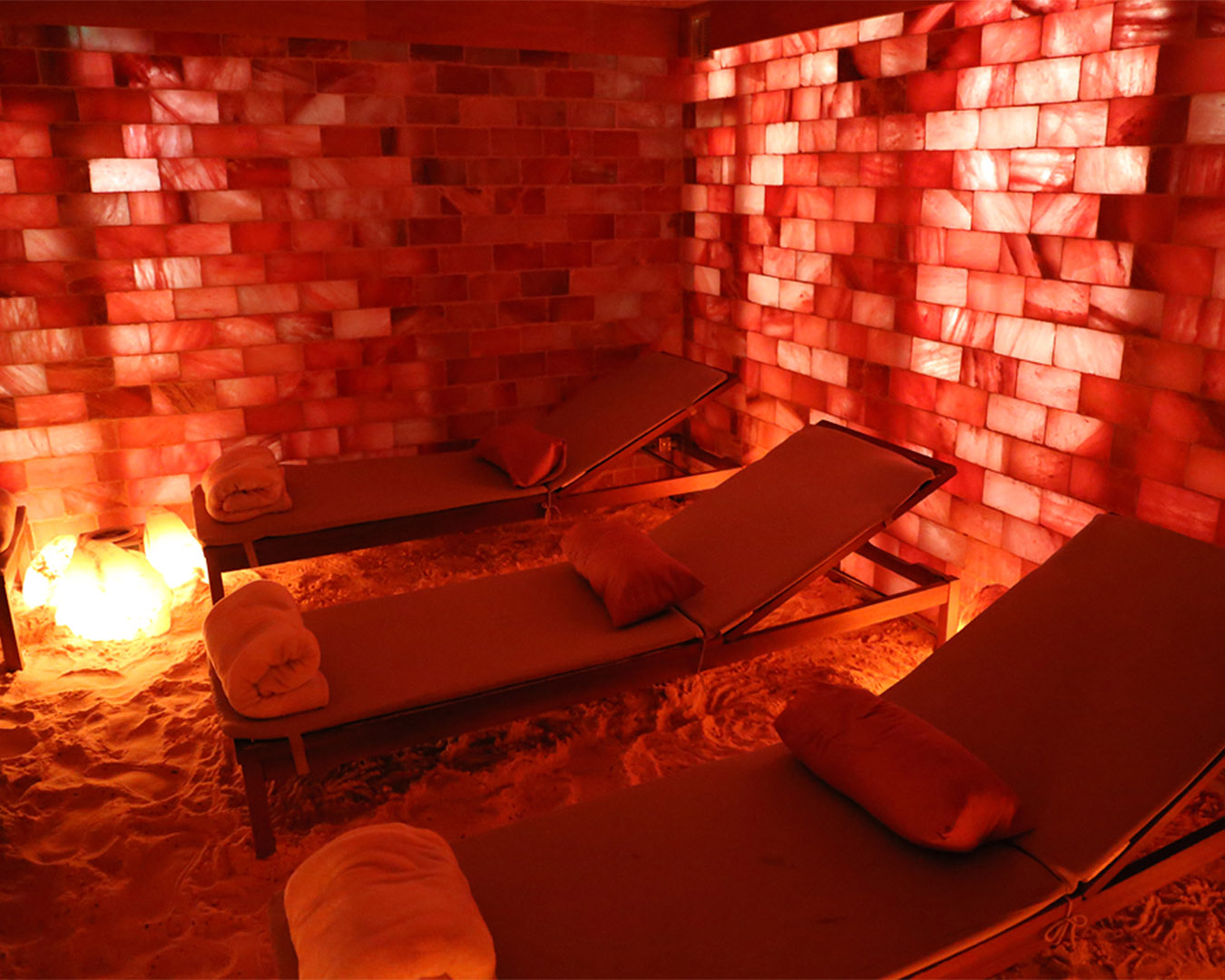 The Salt Cave at Salt Cave Halotherapy, one of the best day spas in Auckland.