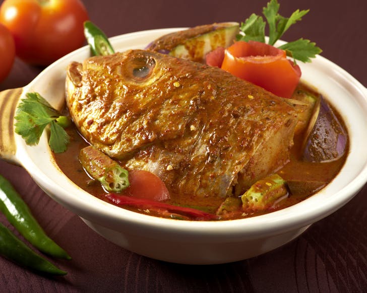 Fish head curry from Sammy's Curry