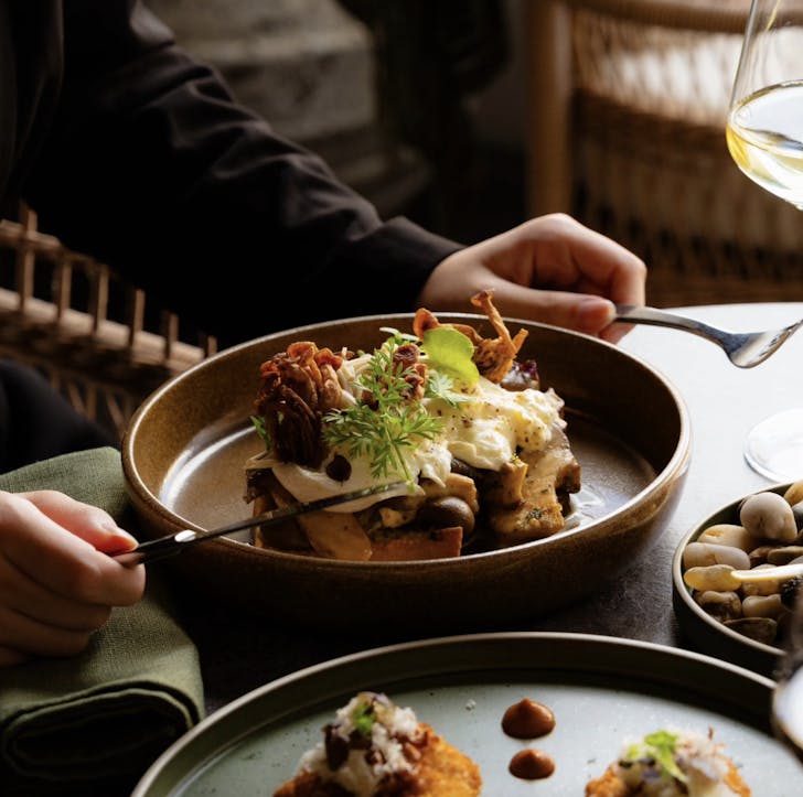 intuition wine and kitchen dinner plate