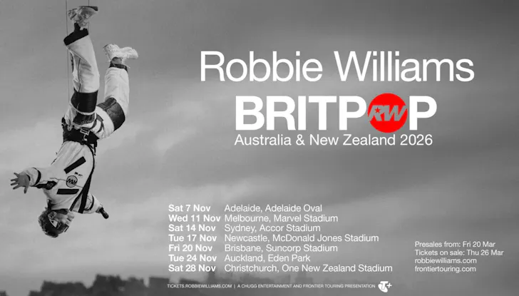 Brisbane Suncorp Stadium William Robbie Concert Tour