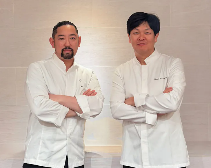 Chef Chen Kentaro and Chef Hashida âHatchâ Kenjiro