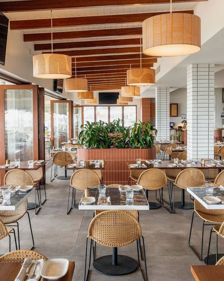 Indoor restaurant