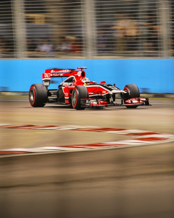 Experience at Singapore Grand Prix