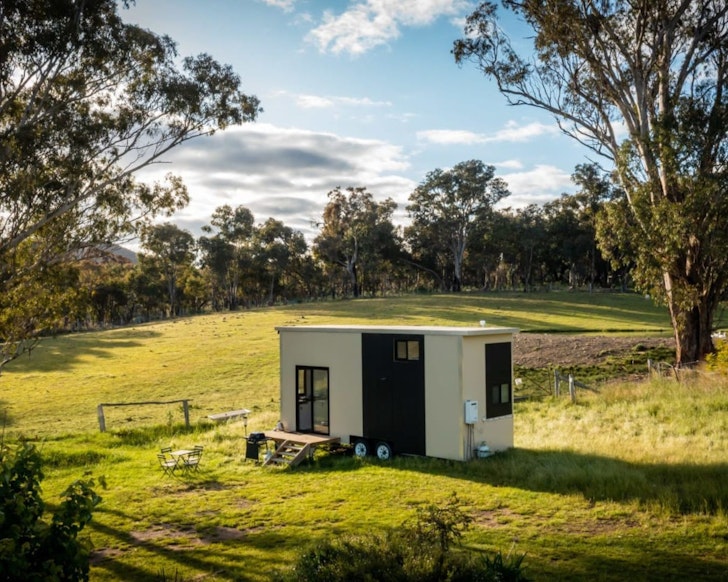 A view of Sithuri Tiny House best NSW farm stays