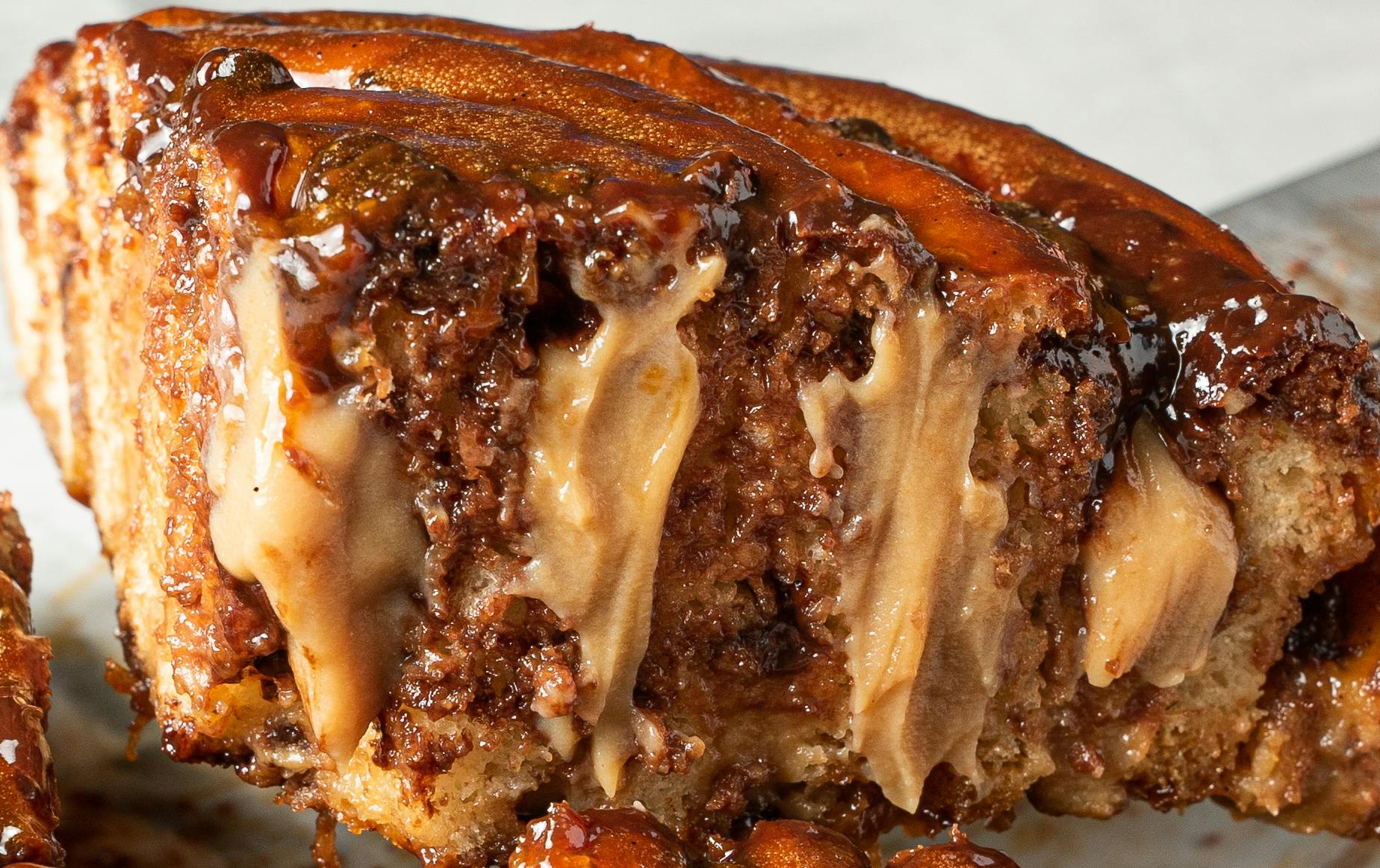 A shot of the Messina sticky brioche 