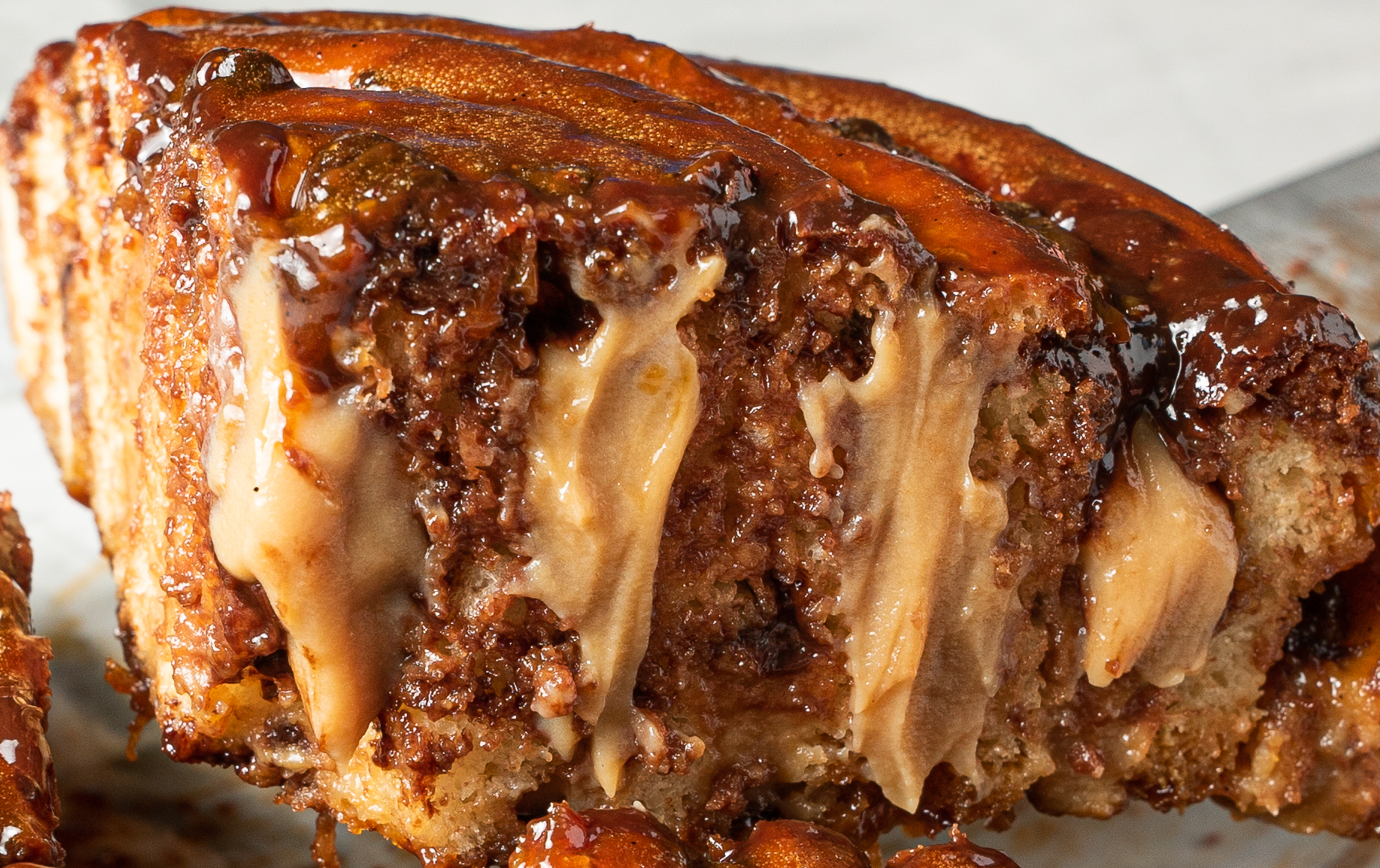 A shot of the Messina sticky brioche 