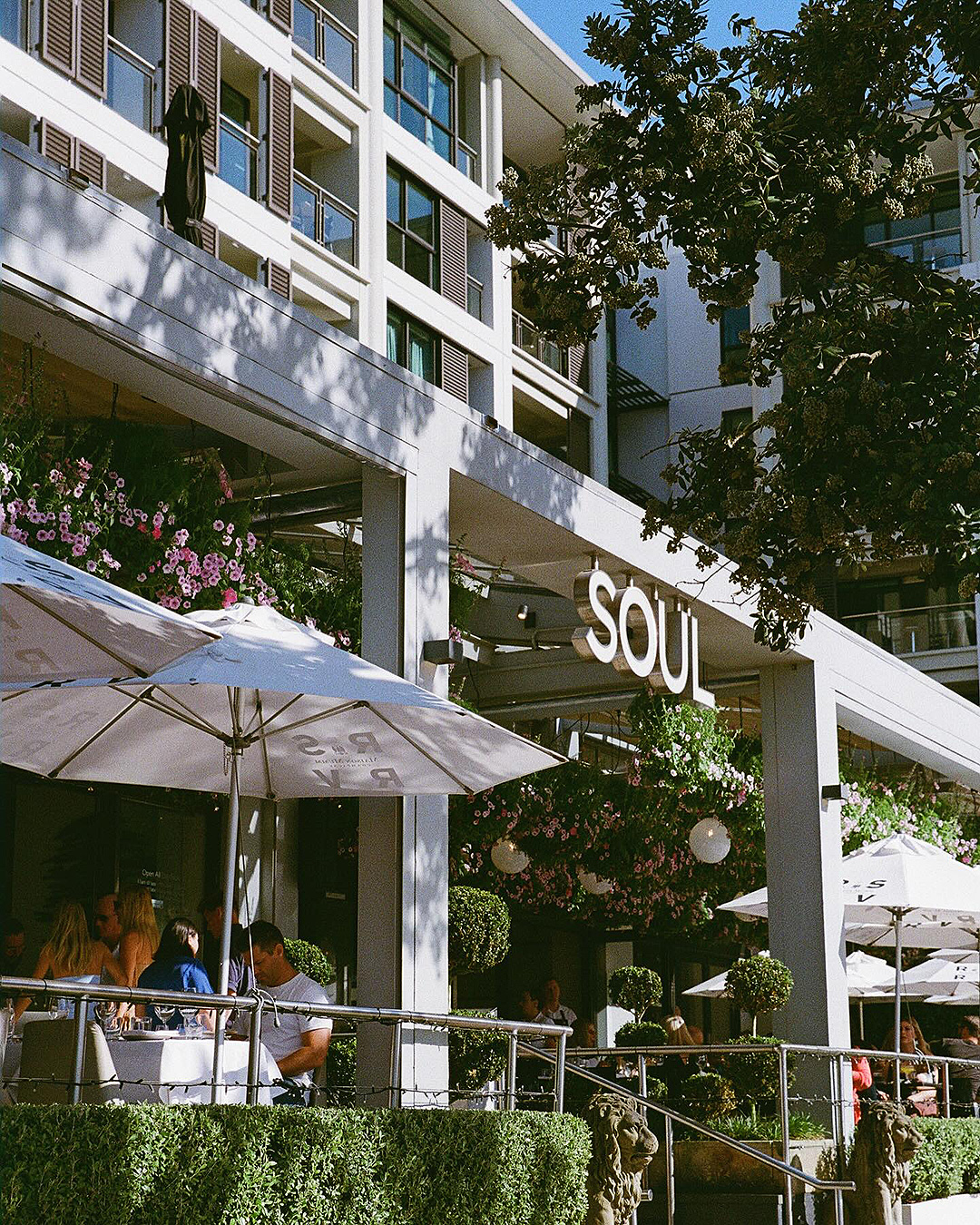 Soul Bar & Bistro is seen from the outside.