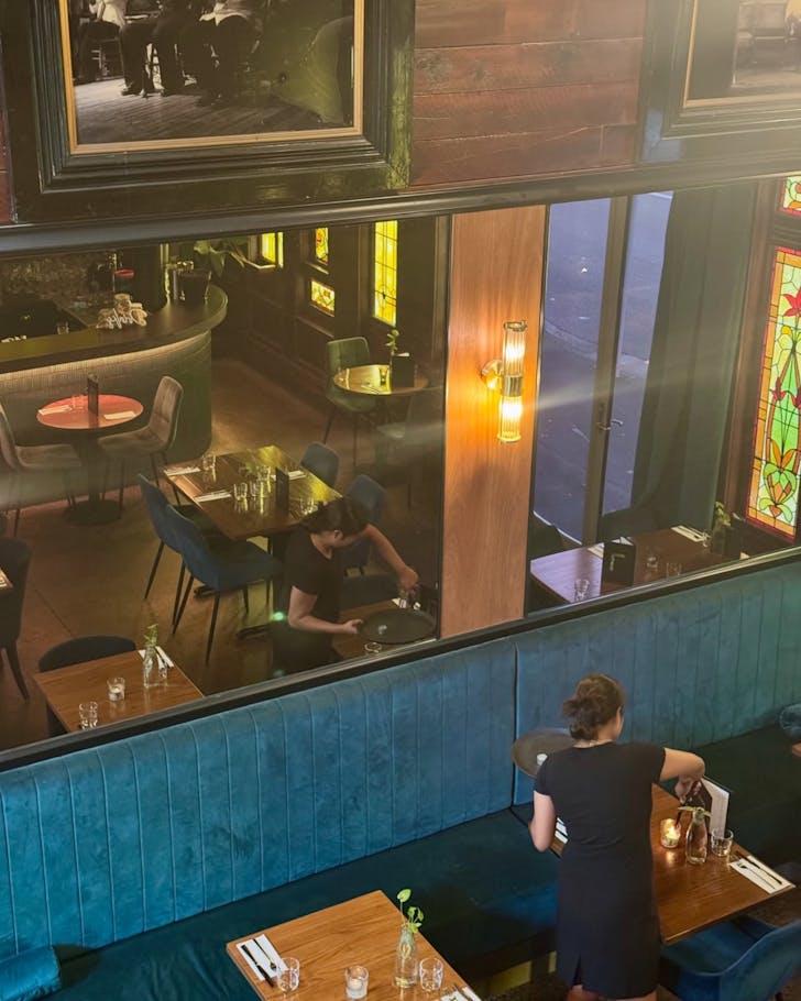 The date night-friendly interiors at Soul Quarter. 