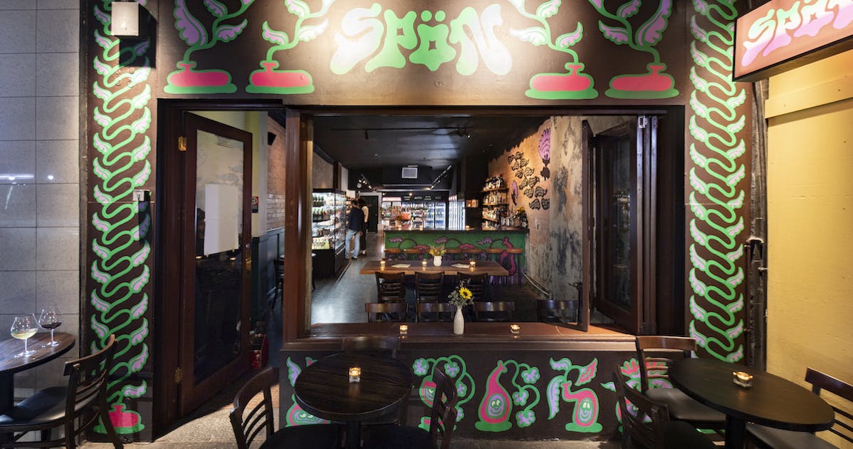 SPON Is a BoundaryPushing Newtown Wine Bar Where Guests Choose The By