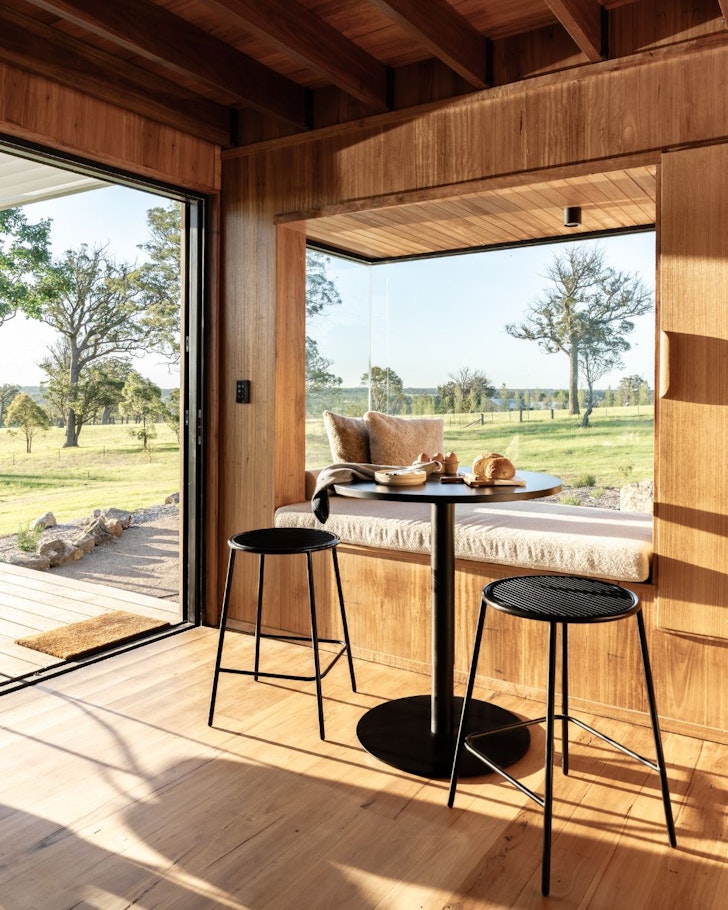 The View from the window at Stars From Bed best Airbnbs Southern Highlands