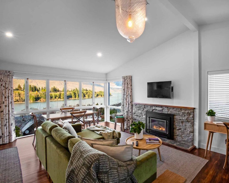 A view from one of the suites at Stay of Queenstown one of the best Queenstown hotels