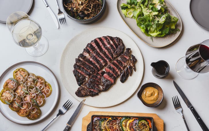 A selection of dishes from Meadesmoore
