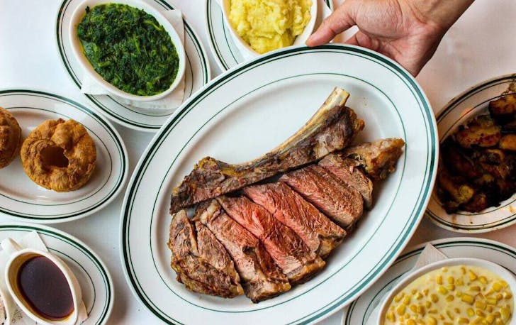 A steak from Wolfgang's Steakhouse