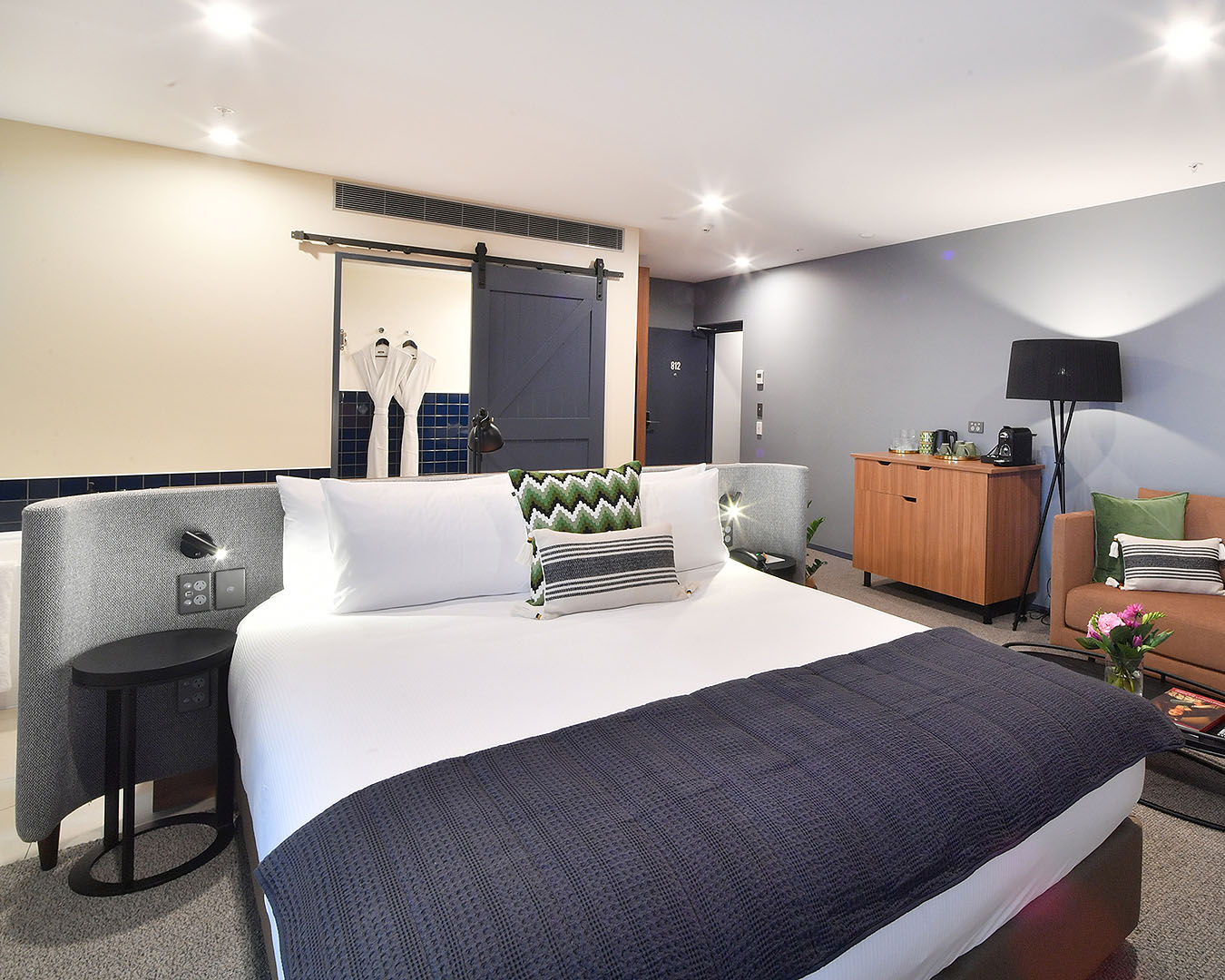 A Sudima hotel room suite, one of the best hotels in Auckland.