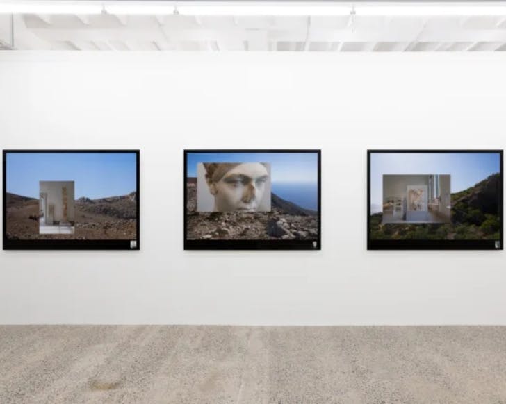 Andrew Hazewinkel's 'Journeys in the Lifeworld of Stones (Displacements IâX)' at Sumer. 