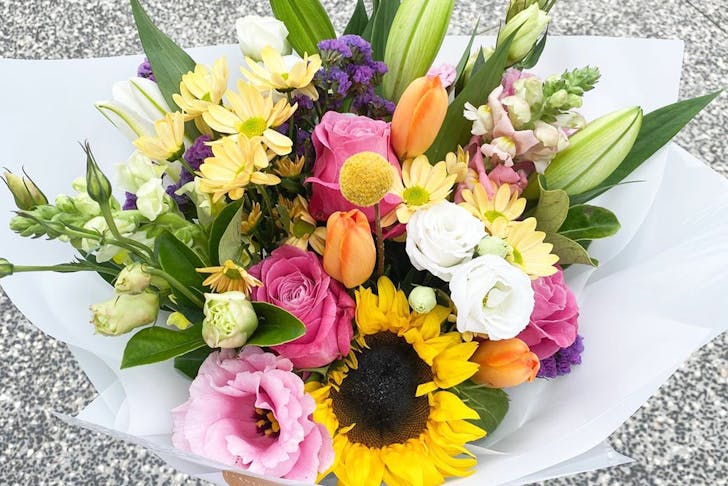 a bouquet from a Sunshine Coast florist