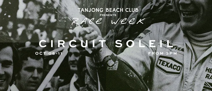 F1 race weekend at Tanjong Beach Club