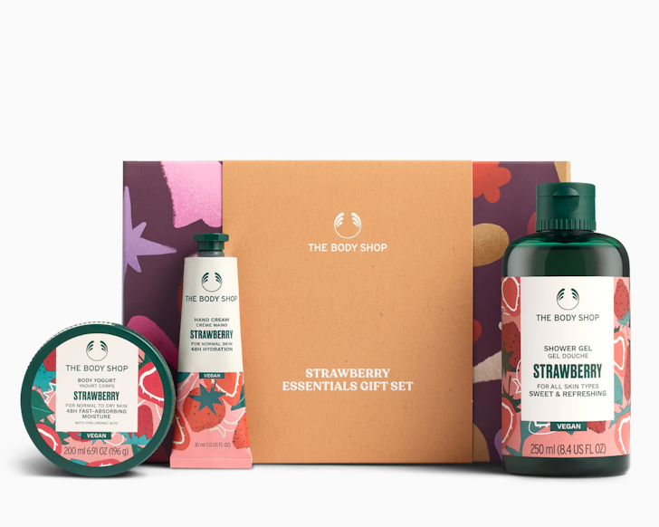 The Body Shop Strawberry Essentials Set